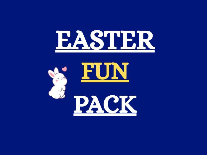 EASTER ACTIVITY PACK - FUN AND EDUCATIONAL WORKSHEETS FOR PRIMARY STUDENTS