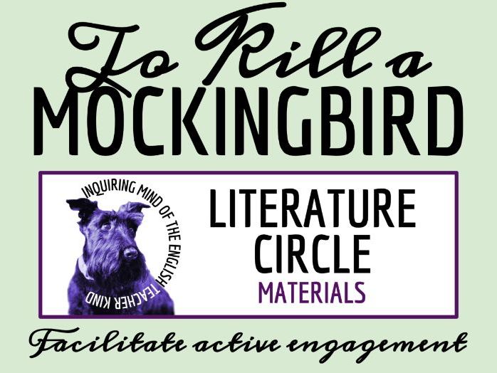 To Kill a Mockingbird Literature Circle Activities