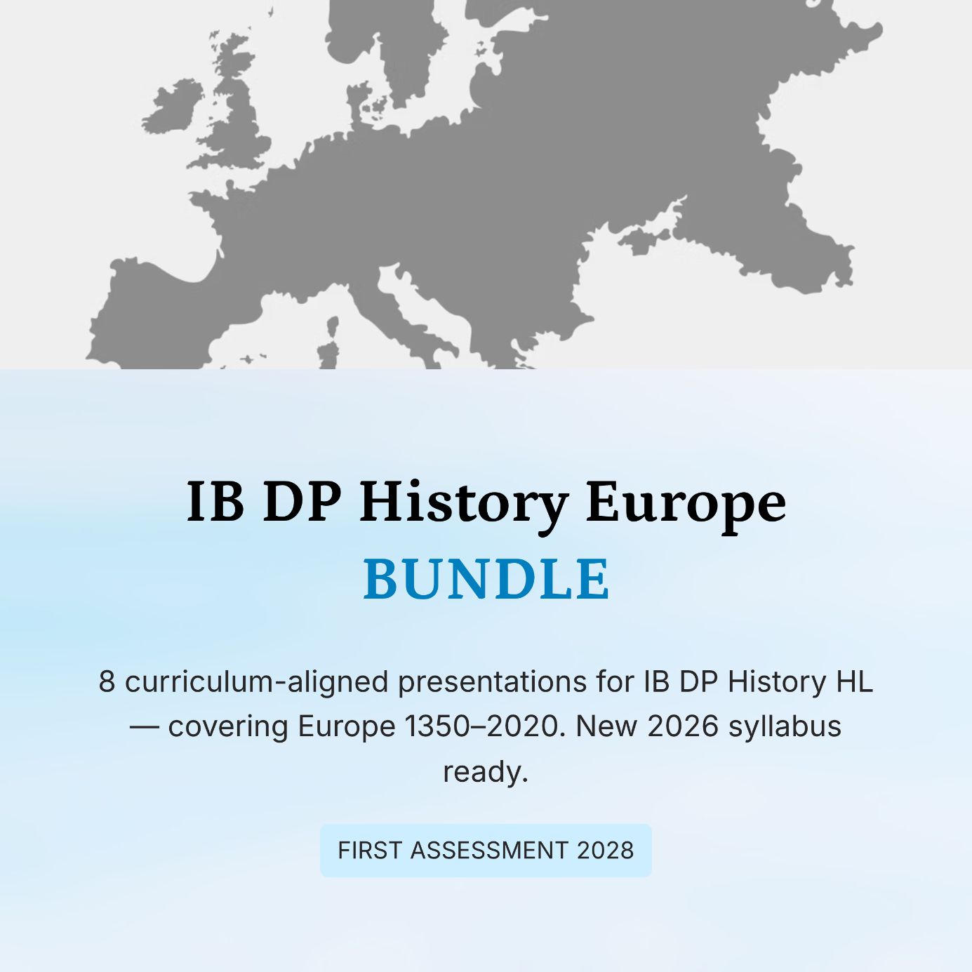 IB History Paper 3 Europe - 8 PPT Bundle