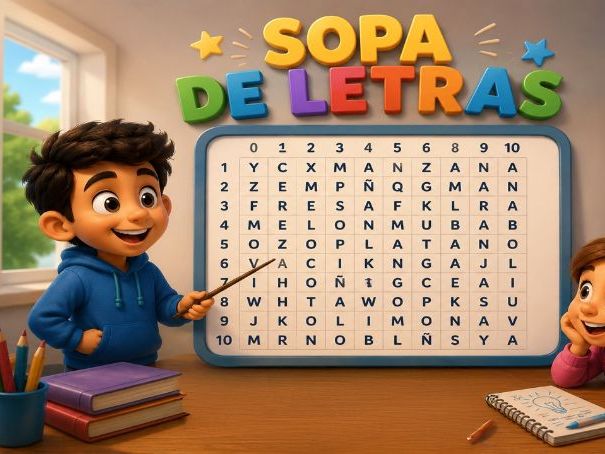Sopa de letras Fruta 2
