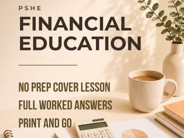 PSHE / Financial Education Cover Lesson: Marginal Propensity to Save (MPS) (No Prep)