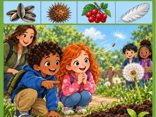Seeds on the Move | Reading & Writing | Grades 1-2