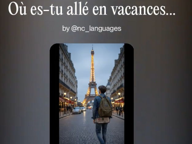 Year 9 / GCSE FRENCH Unit 1: Où es-tu allé en vacances ? (Video, Worksheet and answers)