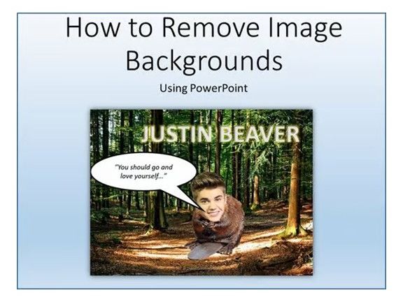 Microsoft PowerPoint Skills - Removing Image Backgrounds