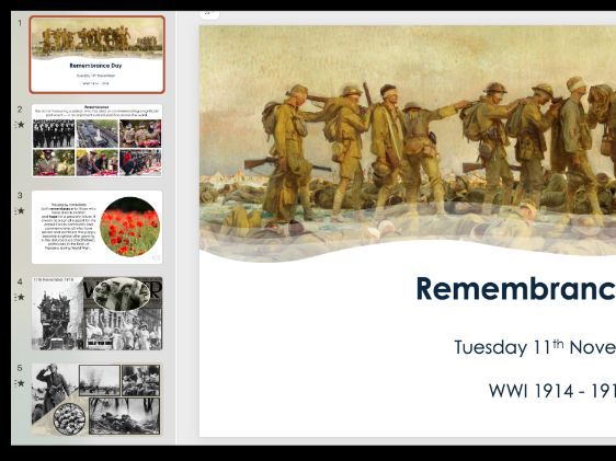 Remembrance Day Presentation