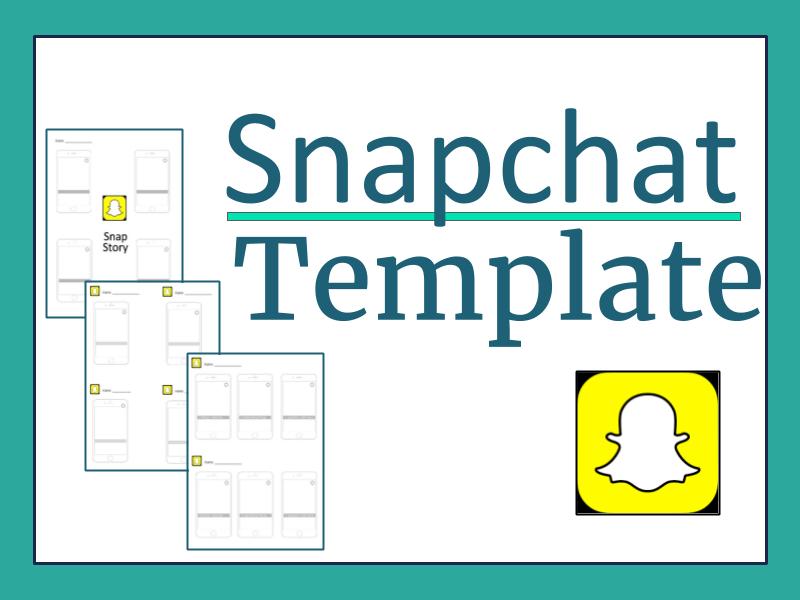 snapchat template srtaspanish teaching resources tes snapchat template srtaspanish teaching resources tes