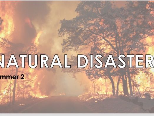 Year 3/4 Natural Disaster Geography lessons