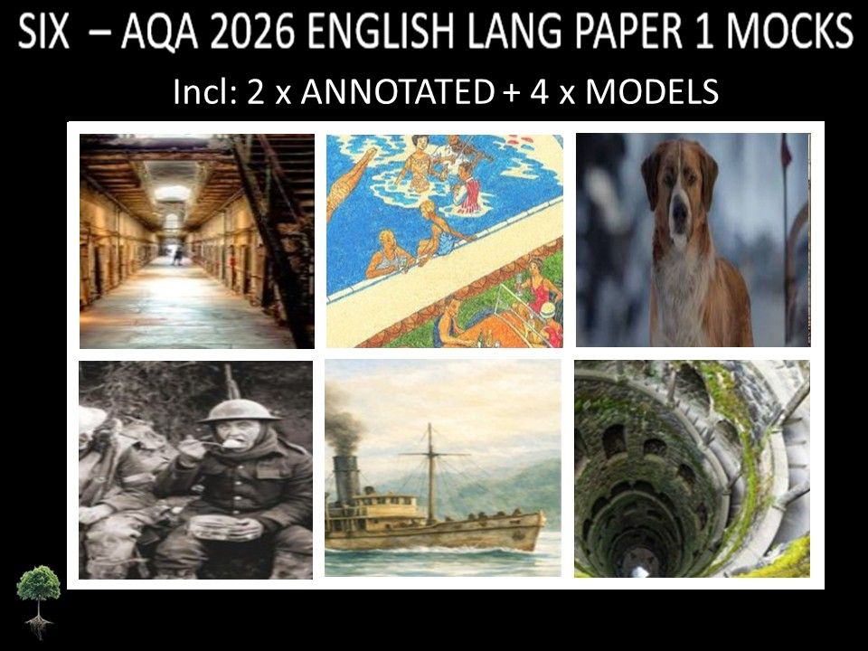 SIX - AQA PAPER 1 | 2026 FULL MOCKS | ANNOTATED | MODELS