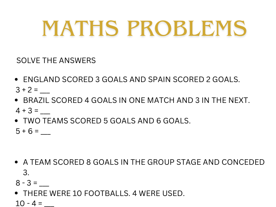 FIFA World Cup 2026 Maths Bundle