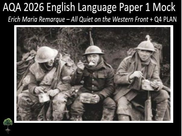 One AQA GCSE English Language Paper 1 Mock | Q4 Plan - (Rem)
