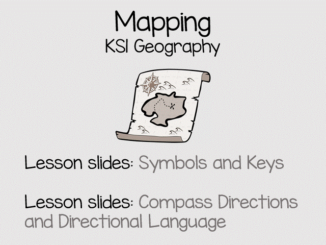 Complete KS1 Map Skills Pack: Symbols, Keys & Compass Directions