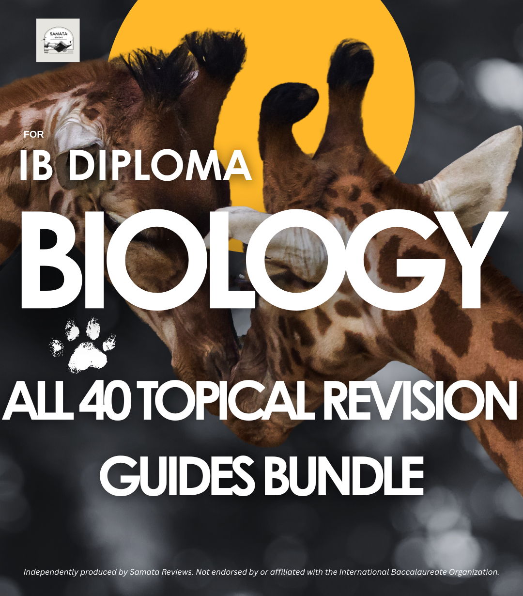 IBDP Biology Complete 40 Revision Guides Bundle | Themes A–D | SL & HL |