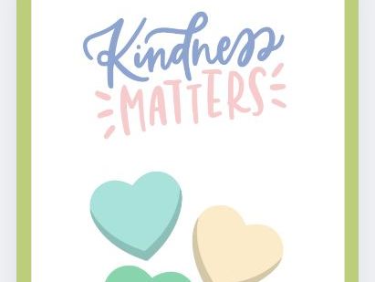 Kindness mayters calm classrooms display