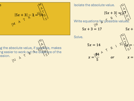 Unit 1 Lesson 4: Higher Solving Linear Equations
