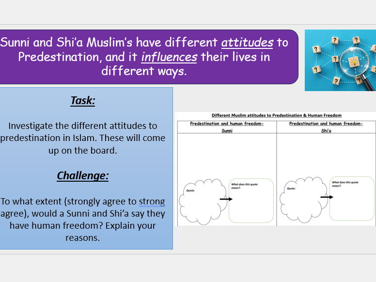 Predestination & Human Freedom in Islam