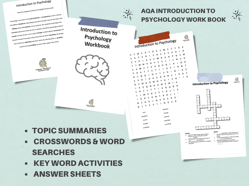 AQA Introduction to Psychology Work Book