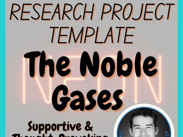 The Noble Gases | Chemistry Research Project Template | Digital + Print