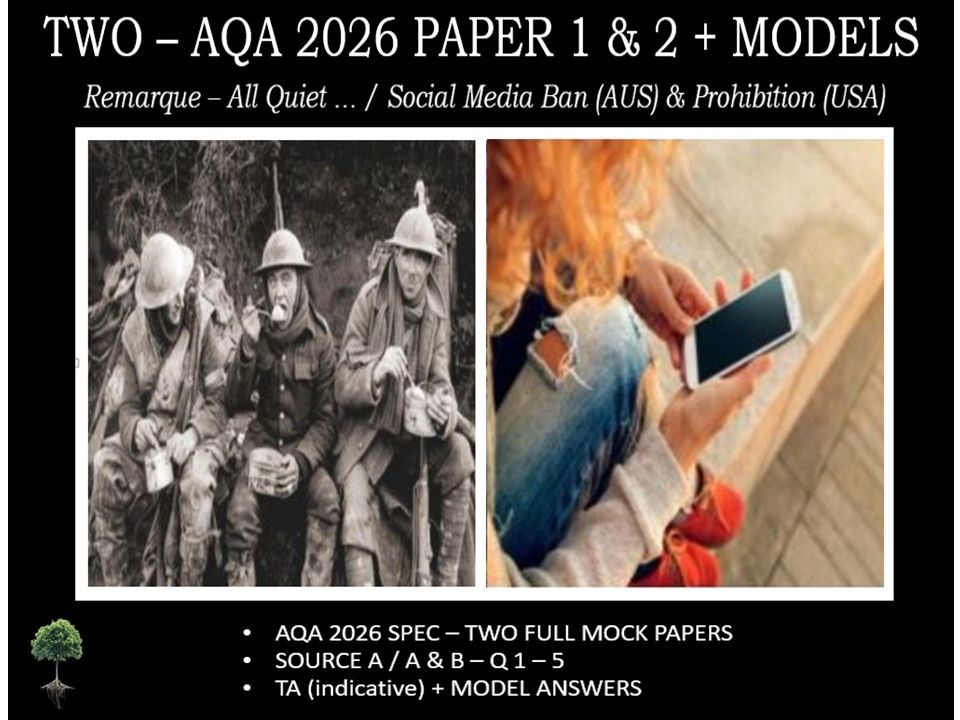 TWO - PAPER 1 & 2 | 2026 FULL MOCKS | MODELS
