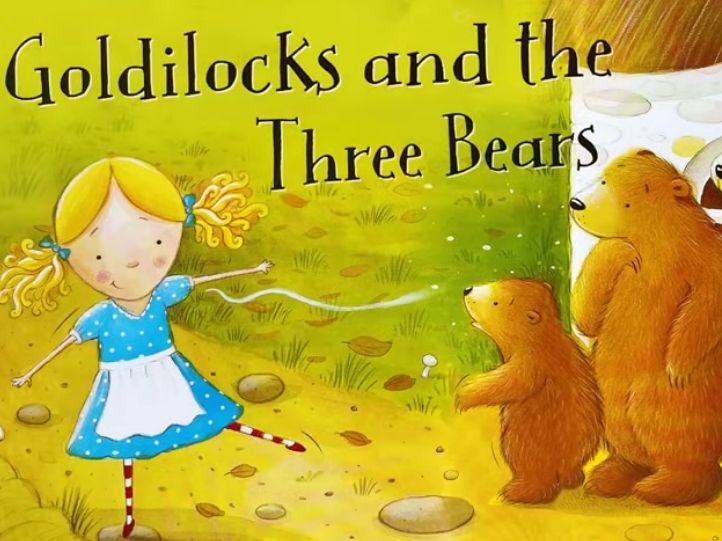 Goldilocks and the three bears - Colourful Semantics