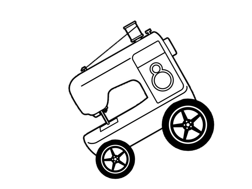 Sewing machine driving test