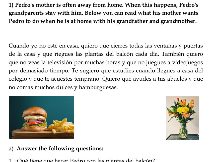 Spanish Reading Subjunctive | Presente de Subjuntivo