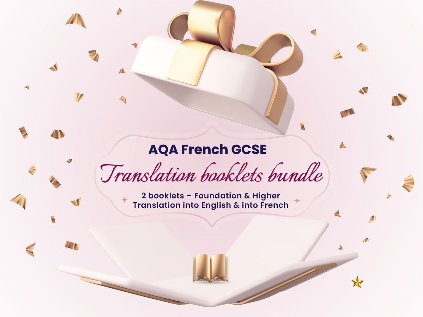 Translation booklets bundle – AQA French GCSE