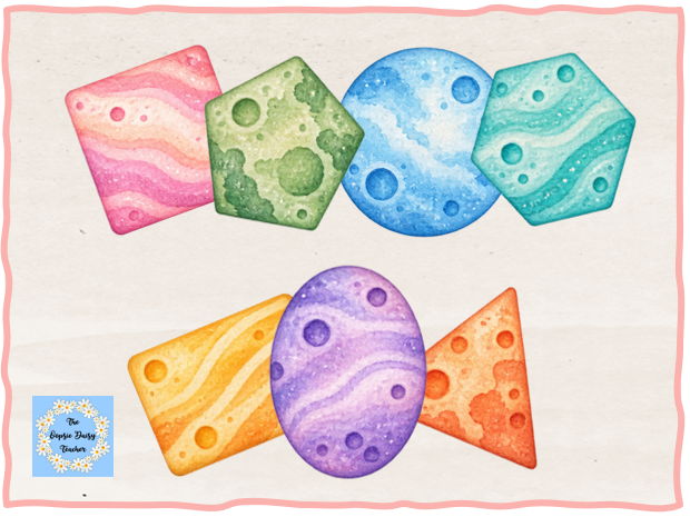 2D Shape Recognition - Space Theme