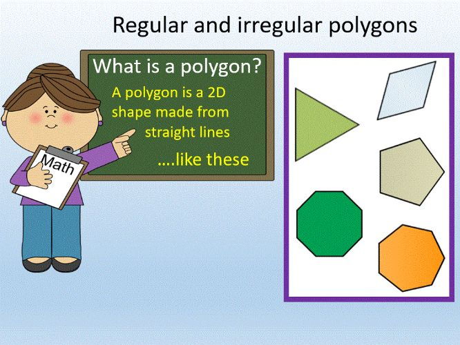 Regular And Irregular Polygons Teaching Resources