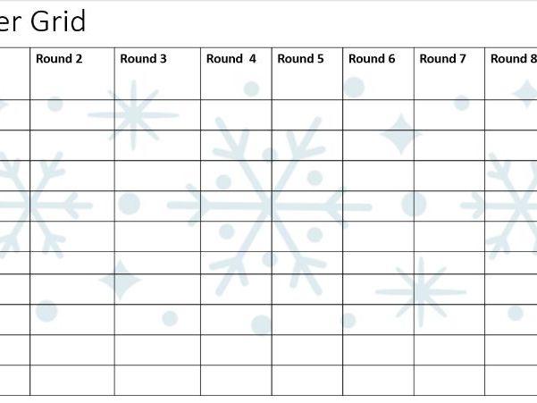 End of Term / Christmas Powerpoint Challenge Y7-Y13
