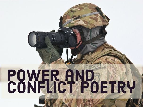 Poetry and Conflict Poetry Snapshot Revision Pages bundle