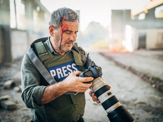 Conceptual War Photographer Lesson