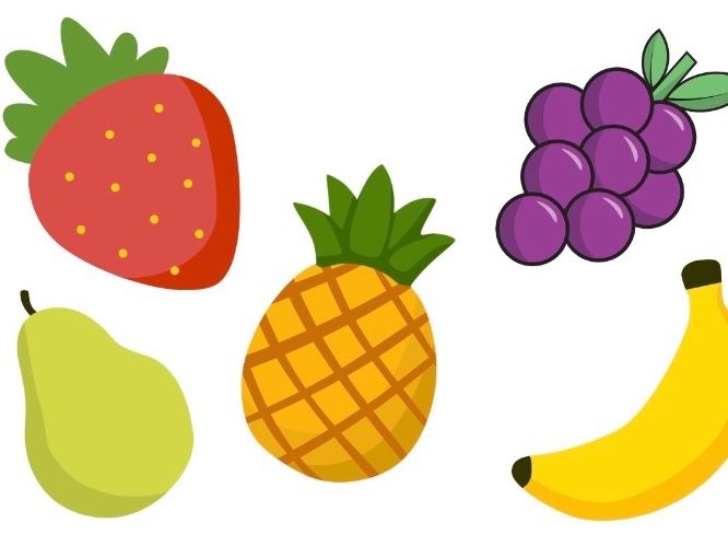 Fruit Peg Board Template