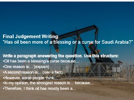 Oil and Saudi Arabia: A blessing or a curse?