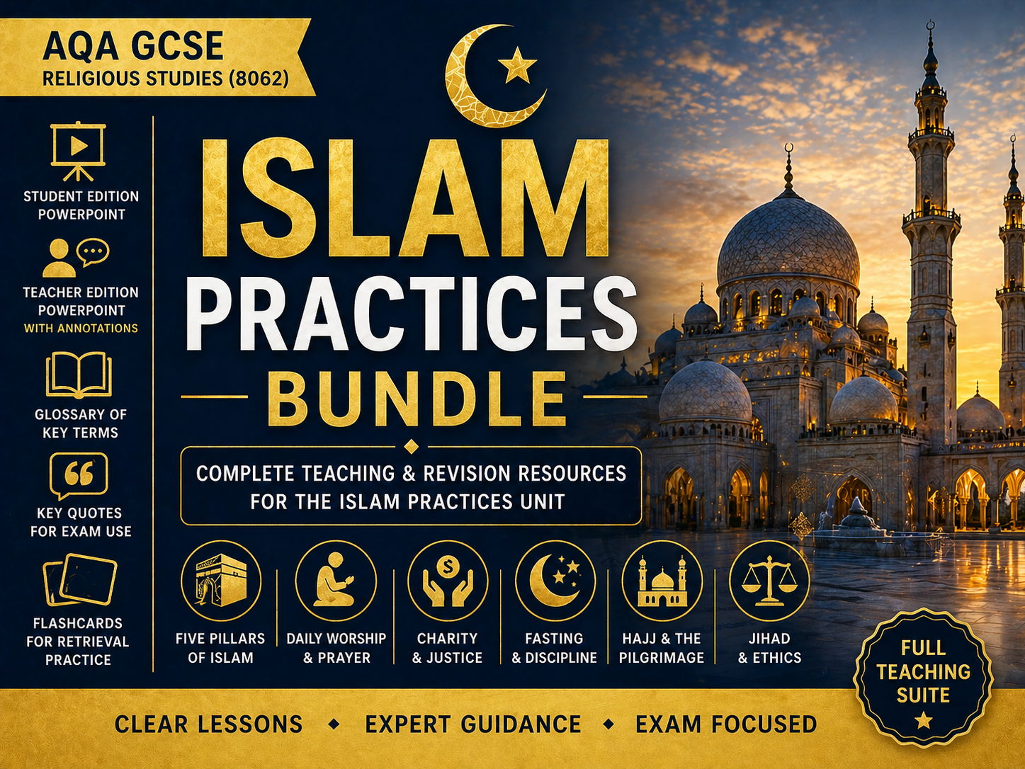 GCSE Religious Studies – Islam Practices Bundle (AQA 8062)