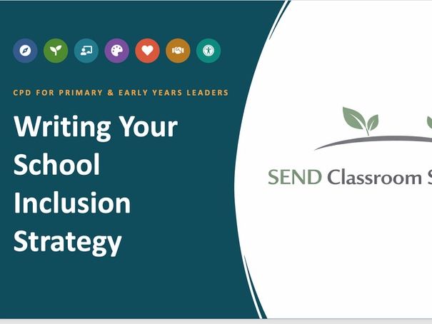 Writing Your School SEND Inclusion Strategy | Step-by-Step PDF Guide