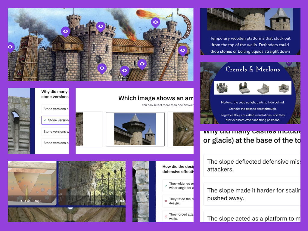 KS3 Attacking and Defending a Medieval Castle