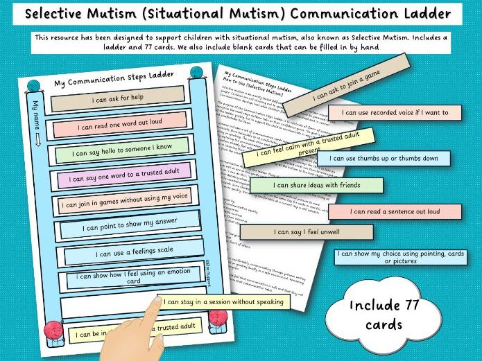 Selective Mutism Communication Ladder