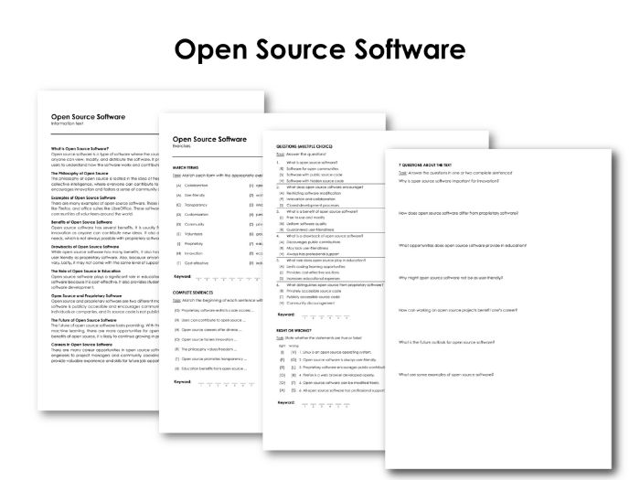 Open Source Software | Teaching Resources