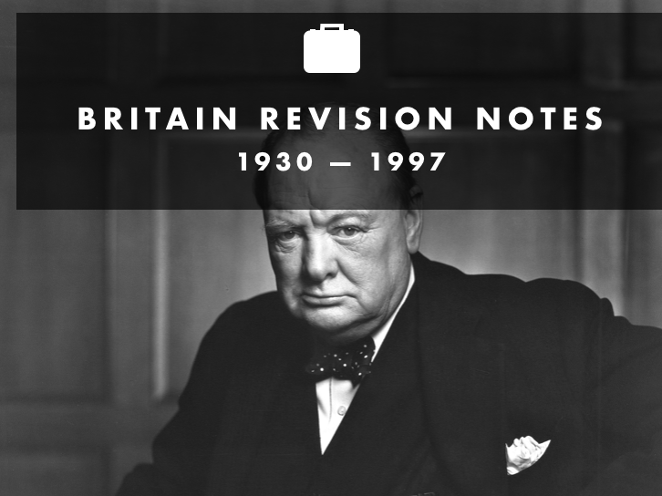 Britain 1930-1997 revision