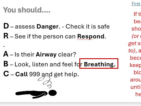 KS3 PSHE – Emergency First Aid: DRSABC, CPR & AEDs