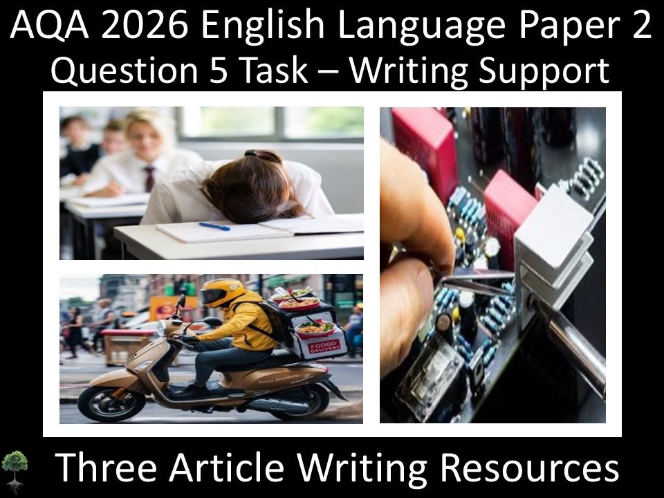 Three Question 5: AQA 2026 English Language Paper 2 | Article Writing
