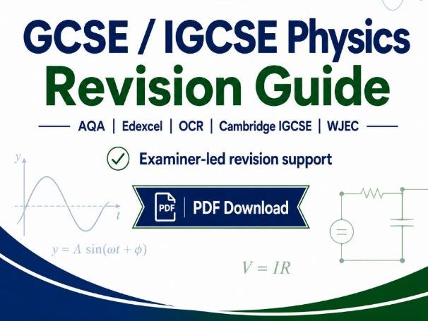 GCSE/IGCSE Physics Revision Guide | AQA, Edexcel, OCR, Cambridge IGCSE & WJEC