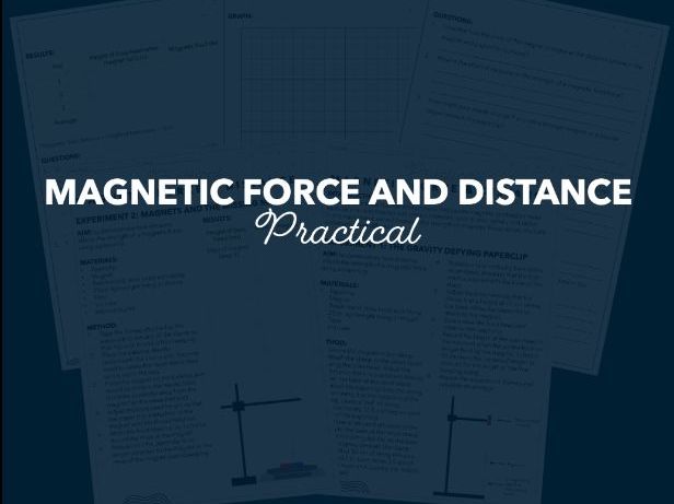 Magnetic force and distance | Practical