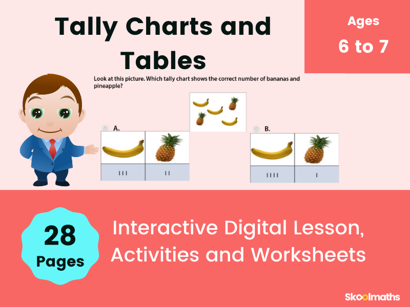 Tables & Tally Charts Year 2, Key stage 1 Teaching Resources