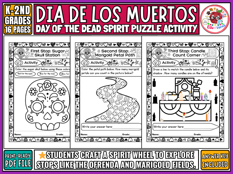 Día de los Muertos | Day of the Dead Puzzle