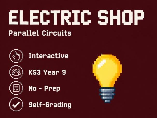 Parallel Circuits Interactive Game | Physics KS3 Year 9
