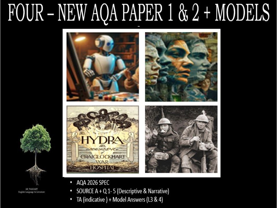 FOUR - NEW AQA  PAPER 1 & 2 | 2026 FULL MOCK | MODELS