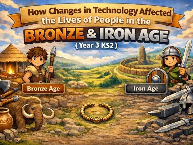 Year 3 History Planning bundle (Bronze and Iron Age)