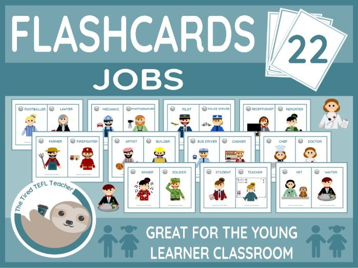 ESL Jobs Flashcards