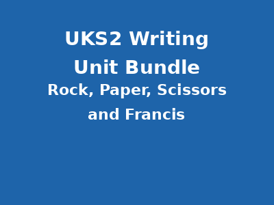 Year 5/6 Suspense Writing and Integrated Dialogue Units